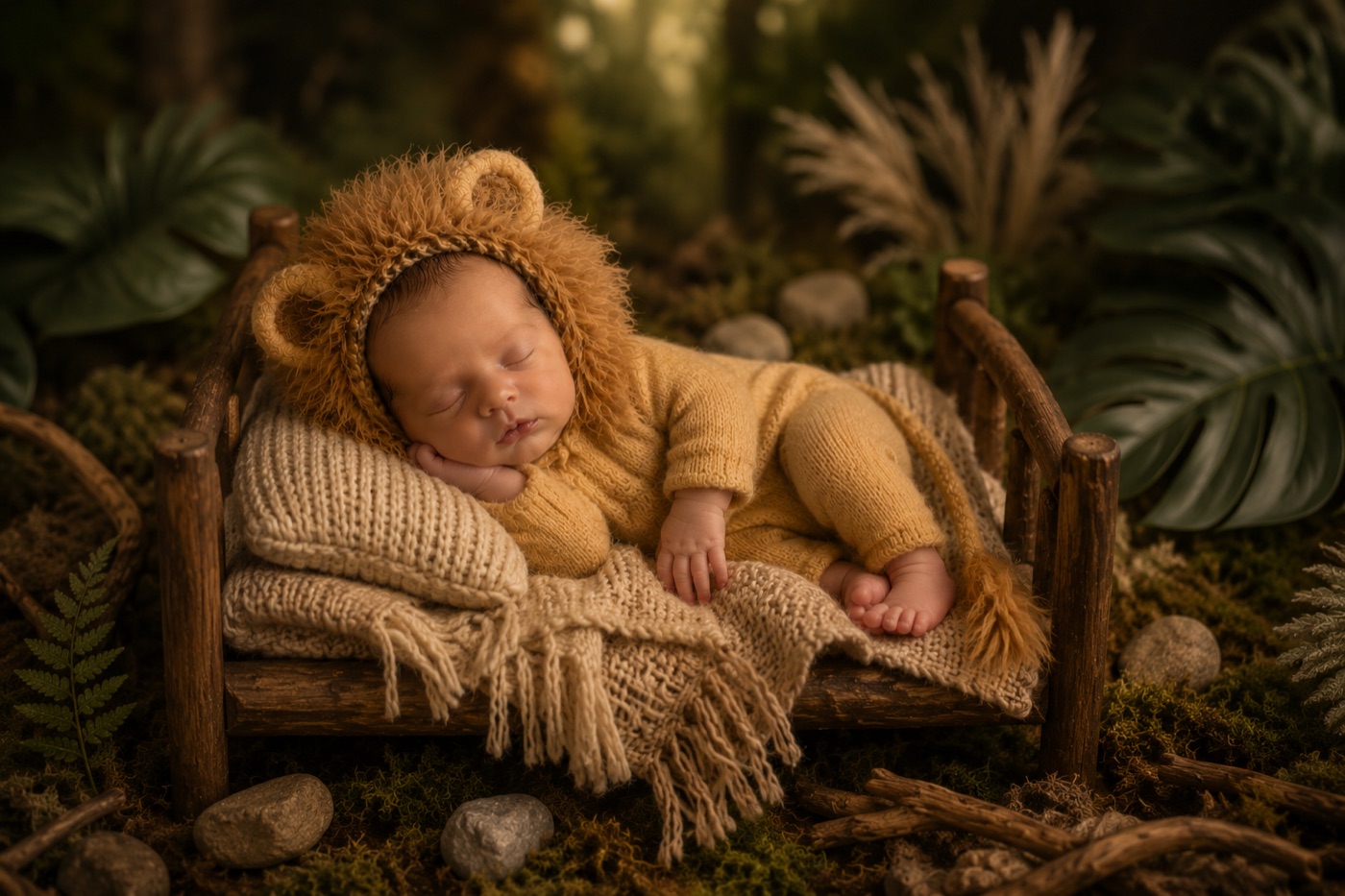 Composição Fine Art — coleção Safari